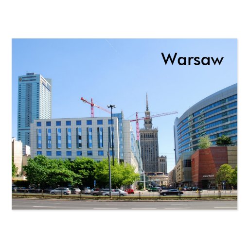 warsaw post card