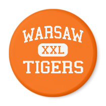 Warsaw - Tigers - High School - Warsaw New York magnets