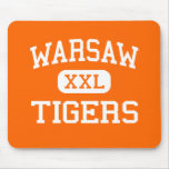 Warsaw - Tigers - High School - Warsaw New York mousepads
