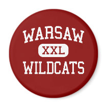 Warsaw - Wildcats - High School - Warsaw Illinois magnets by customteamsportswear Warsaw - Wildcats - High School - Warsaw Illinois magnets
