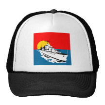 warship battleship with big guns hats