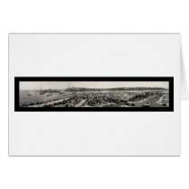 Warship Havana Harbor Photo 1929 cards