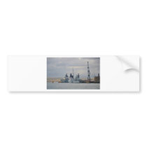 Warships In Portsmouth Bumper Sticker