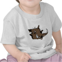 Warthog Head t-shirts