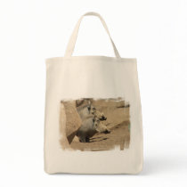Warthog Pair Grocery Tote Bag