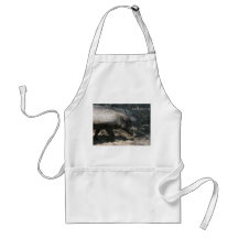 Warthog walking by palmetto aprons
