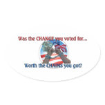 Was it worth it? oval stickers