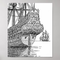 Wasa Warship Poster