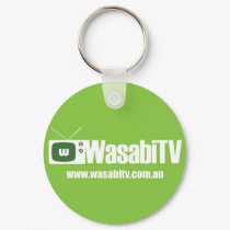 Wasabitv Keychain by wasabitv Wasabitv Keychain