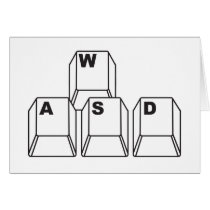 WASD GREETING CARD