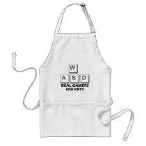 WASD - Real Gamers Use Keys aprons