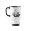 WASD - Real Gamers Use Keys mugs by thefrozenduck WASD - Real Gamers Use Keys mugs