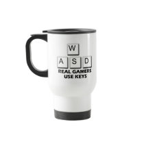 WASD - Real Gamers Use Keys mugs