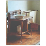 Wash Basin and Towel Dry-Erase Board