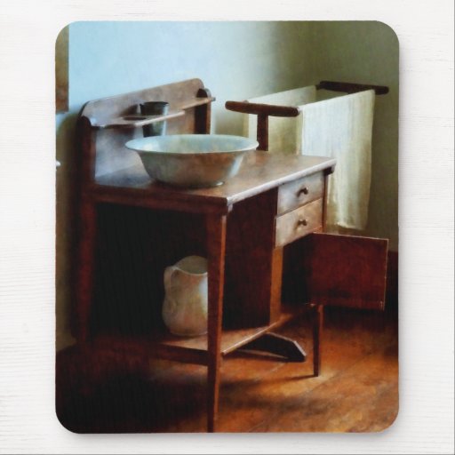 Wash Basin and Towel Mousepad