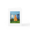 Wash Day Note Card by Lynzart Wash Day Note Card