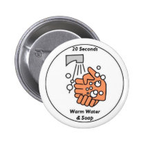 Wash Hands Button buttons