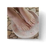 WASH HER FEET BUTTONS