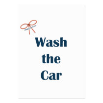 Wash The Car Reminders