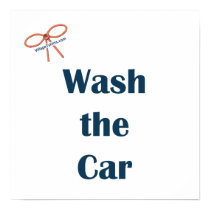 Wash The Car Reminders