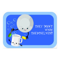 Wash the dishes! posters by zenihama Wash the dishes! posters