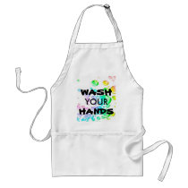 WASH YOUR HANDS apron