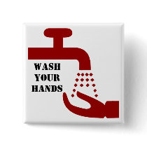 Wash Your Hands Button