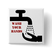 Wash Your Hands Button