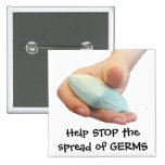 Wash Your Hands! Pinback Button