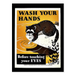 Wash Your Hands Post Cards