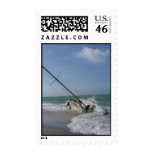 Washed Ashore Postage Stamp