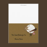Washed Ashore Table Tent postcards