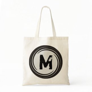 Washed Away! Black Monogram Bag bag