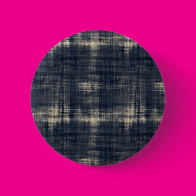 Washed Out Dark Blue Fabric Pinback Button Zazzle_button