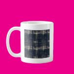 Washed Out Dark Blue Fabric Mug