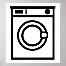 Washing machine posters