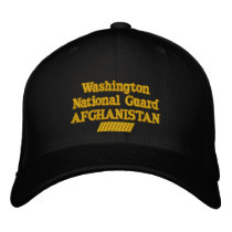 Washington 60 MONTH TOUR Embroidered Baseball Caps