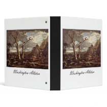 Washington Allston Elijah Fed by the Ravens 3 Ring Binder