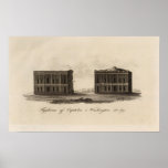 Washington and District of Colombia Print
