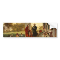 Washington and Lafayette at Mount Vernon 1784 Bumper Stickers