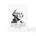 Washington and quote cards