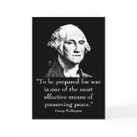Washington and quote cards