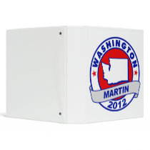 Washington Andy Martin 3 Ring Binder
