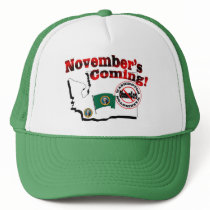Washington Anti ObamaCare – November’s Coming! Hat