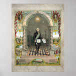"Washington as  a Freemason" poster/print