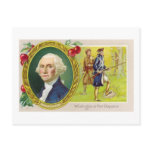 Washington At Fort Duquesne Postcard