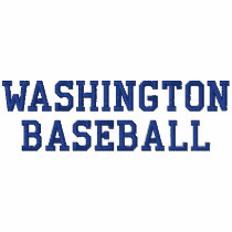WASHINGTON BASEBALL embroidered shirts by mjc8693 WASHINGTON BASEBALL embroidered shirts