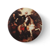 Washington Before Yorktown by Rembrandt Peale Pinback Buttons