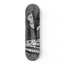Washington Body Check Skate Board Deck
