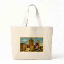Washington Boulevard, Detroit, Michigan Canvas Bag